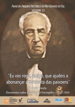 “Eu vos rogo, amigo, que ajudeis a abonançar a tormenta das paixoens” Coleção Varela Vol. 23 | Versão Impressa