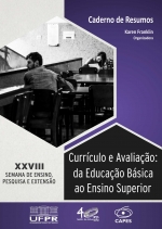 Currículo e Avaliação: da Educação Básica ao Ensino Superior - Caderno de Resumos